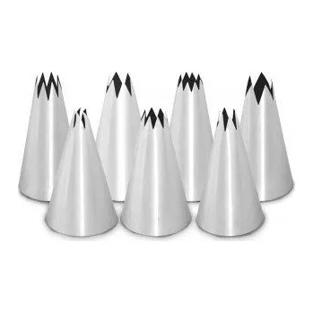 Kovovýroba Jeníkov - Josef Pešava Sada zdobicích 7 špiček - zubaté