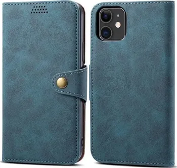 Pouzdro na mobilní telefon Lenuo Leather pro iPhone 11 modré