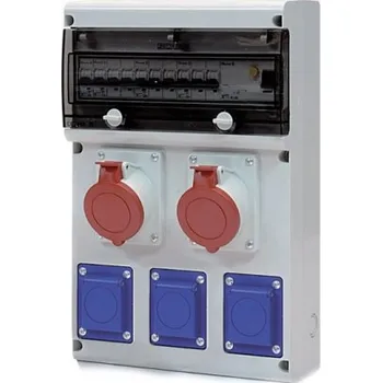 Rozvaděč 632.33222 632.33222 - zásuvková rozvodnice nejištěná SCAME