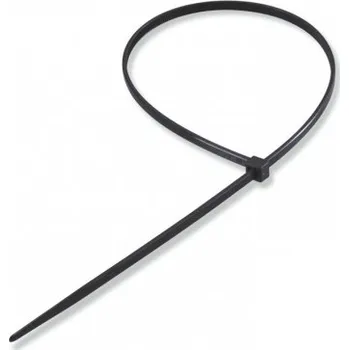 Stahovací páska 839.54430 839.54430 Vnitřní stahovací páska černá, UV - 4,5x430mm, 100ks SCAME