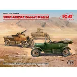 ICM 1/35 ANZAC WWI Desert Patrol DIORAMA SET (3 kits) Model T LCP, Utility, Touring
