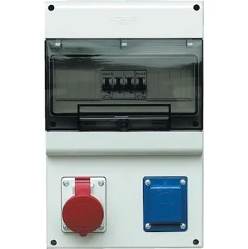 Rozvaděč D331.1010-2 D331.1010-2 - zásuvková rozvodnice jištěná s chráničem SCAME