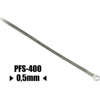 Příslušenství ke svářečce Řezací odporový drát ke svářečce PFS-400 šířka 0.5mm délka 439mm