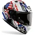 Helma na motorku Airoh Valor Uncle Sam bílá/modrá/červená