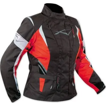 Moto bunda TRAVELLER LADY červená dámská moto bunda A-PRO - M