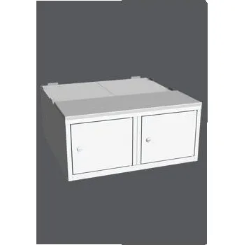 Botník LBX 42A Šatnový podstavec botník Barvy skříní	 šedo-sv.modrá RAL5012