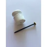 ALDO BERNARDI Kabelová úchytka porcelánová malá Barva: Bílá, Počet kusů v balení: 1 ks LAR.131.00.1/ISO