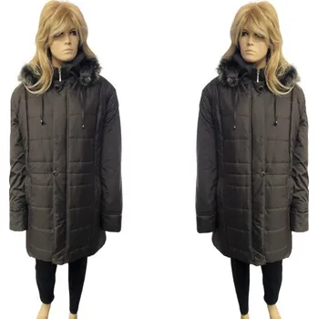 Itálie Dámská zimní bunda grafitová 48/50