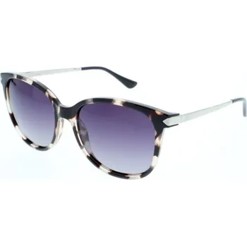 Sluneční brýle HIS 88105 hnědá lesk béžová, čočka fialová gradál polarizovaná 1