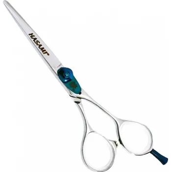 Kadeřnické nůžky HASAMI Premium Blue F Big Eye 5,5 - Profesionální japonské kadeřnické nůžky na vlasy 5,5'