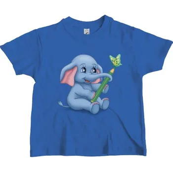 Pánské tričko Tričko s potiskem Slůně dětské