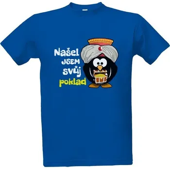 Tričko s potiskem Našel jsem svůj_poklad pánské
