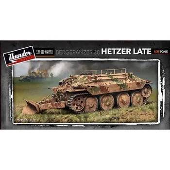 Plastikový model Thunder model 1/35 Bergerpanzer 38 Hetzer Late