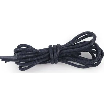 Tkaničky do bot Kulaté voskové tkaničky do bot, jeden pár - Modré