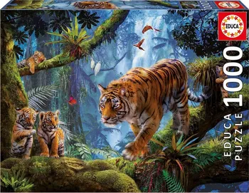 Puzzle Educa Tygr na stromě 1000 dílků