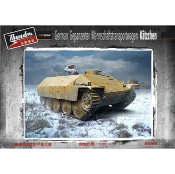 Plastikový model Thunder model 1/35 German Gepanzerter Mannschaftstransportwagen Kätzchen