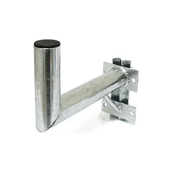 Anténní držák Držák antény 35cm s vinklem a vzpěrou, (na stožár 25-89mm), trubka 60/2mm, zinek ŽÁR