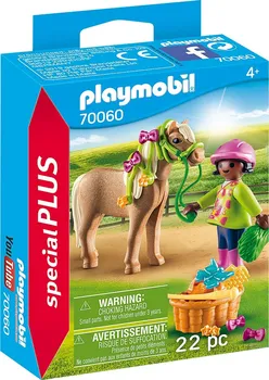 Stavebnice Playmobil Playmobil 70060 Dívka s poníkem