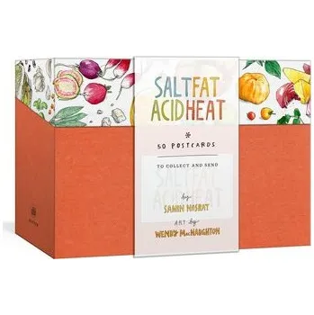 Cizojazyčná kniha Salt, Fat, Acid, Heat Postcards - Nosrat, Samin a MacNaughton, Wendy