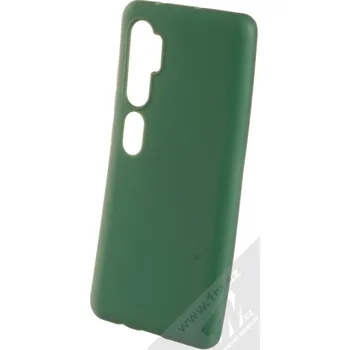 Pouzdro na mobilní telefon Forcell Jelly Matt Case TPU ochranný silikonový kryt pro Xiaomi Mi Note 10, Mi Note 10 Pro tmavě zelená (forest green)