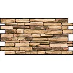 3D obkladový omyvatelný panel PVC Břidlice přírodní (498 x 980) (Břidlice přírodní (498 x 980))