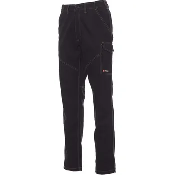 montérky Pracovní kalhoty Payper WORKER Barva: Černá, Velikost: 5XL