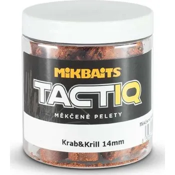 Mikbaits TactiQ měkčené pelety 250ml - Krab&Krill 10mm