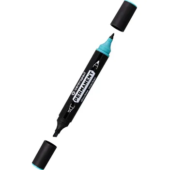 Popisovač Centropen 1666 Pernament double marker, zelená