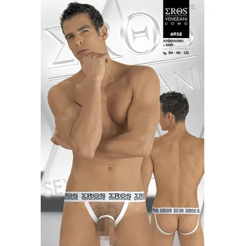Pánské tanga Eros Veneziani Pánské jockstrap 6958 L/XL + Doprava zdarma
