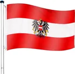 Tuin Vlajkový stožár s vlajkou Rakouska…