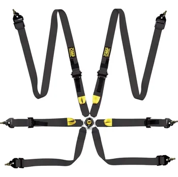 Chránič těla OMP 6bodový pás FIRST 2 Černá