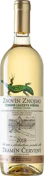 Víno Znovín Znojmo Tramín červený 2018 pozdní sběr 0,75 l