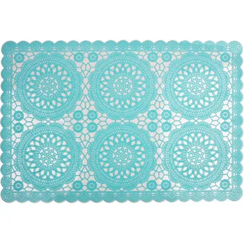 prostírání Prostírání BISETTE tyrkysová 44,5x30 cm Mybesthome