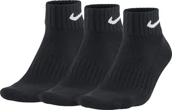 pánské ponožky NIKE Value Cotton Quarter Sx4926001 černé S