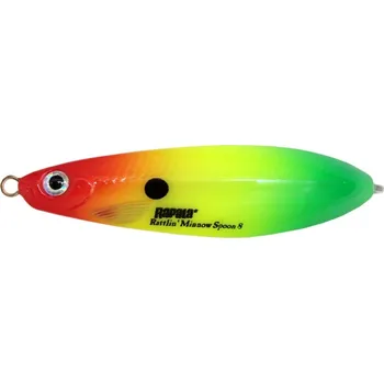 Umělá nástraha Třpytka Rapala Rattlin Minnow Spoon 8cm - 16g / RYGR