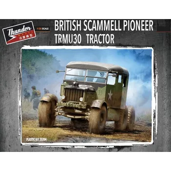 Plastikový model Thunder model 1/35 British Scammell Pioneer TRMU30 Tractor