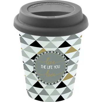 Termohrnek Easy Life - Cestovní hrnek Live The Life You Love - 220 ml Barva: jako na obrázku