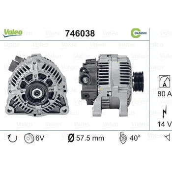 Alternátor Valeo 746038