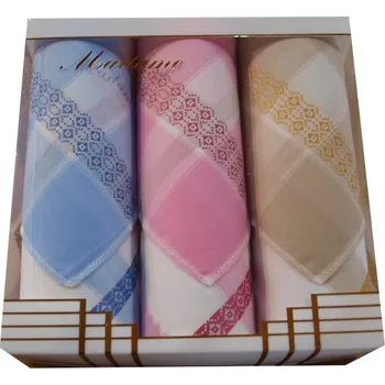 Látkový kapesník Mileta Dárkové kapesníky bavlněné dámské