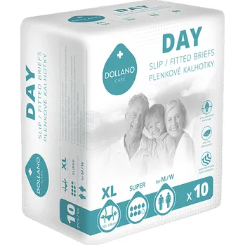 Plena pro dospělé Dollano Care Day XL 10 ks