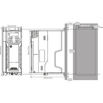 3F Frekvenční měnič C200-034-00073 s výkonem 3kW