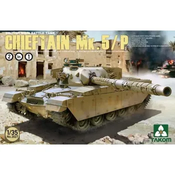 Plastikový model Takom 1/35 British Main Battle Tank Chieftain Mk.5/P