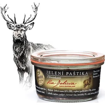 paštika a pomazánka Lahodná jelení paštika