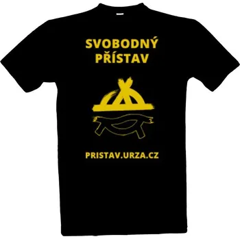 Pánská móda Tričko s potiskem Svobodný přístav (MB) pánské