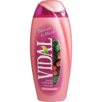 Koupelová kosmetika Vidal Berries&Musk sprchový gel