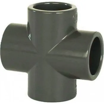 PVC tvarovka - Kříž 40 mm