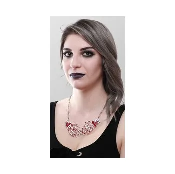 Náhrdelník Náhrdelník kostlivcovy hnáty krvavé