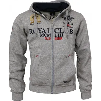 Pánská mikina Geographical Norway Gantub Men 100 šedá