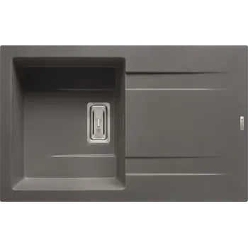 Granitový dřez Granitový dřez Pyramis KARTESIO (79x50) 1B 1D tmavě šedá