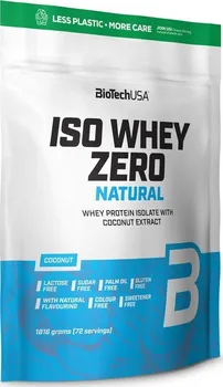Protein BioTechUSA ISO Whey Zero Natural 1816 g kokos 